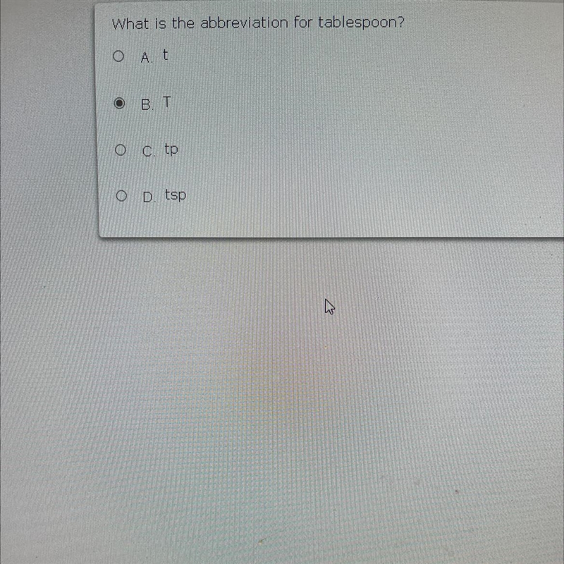 I’ll give points + brainalist, I thought it was tbsp but that ain’t an option-example-1