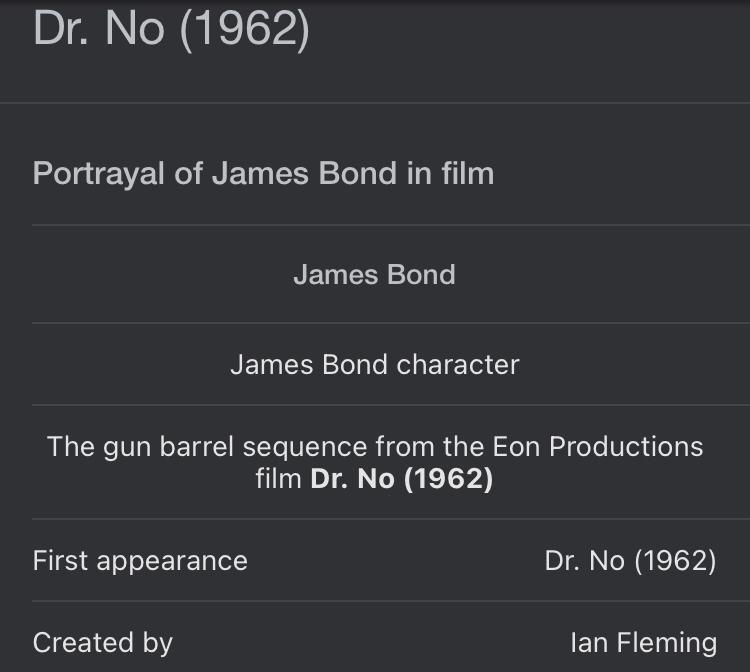 Released in 1962, what was the first movie to feature james bond?.-example-1