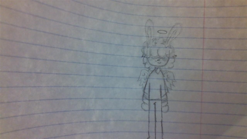 HELP draw my ocs in your style asap the demon is yuki the angle is bunny they don-example-1