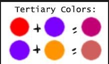 What are the primary and secondary colors ..................-example-2