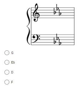 Which key signature is shown?-example-1