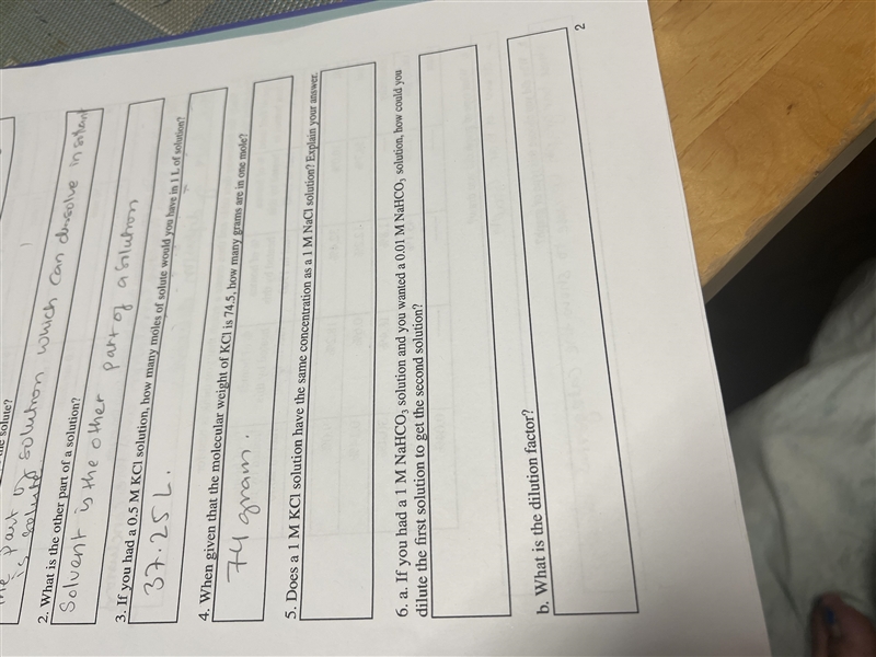 Does 1M of KCL have the same concentration as 1M NACL?-example-1