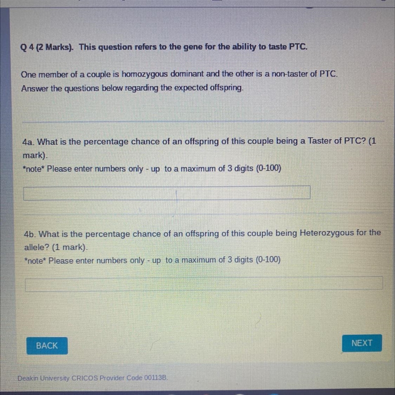 Refers to the gene for the ability to taste PTC-example-1