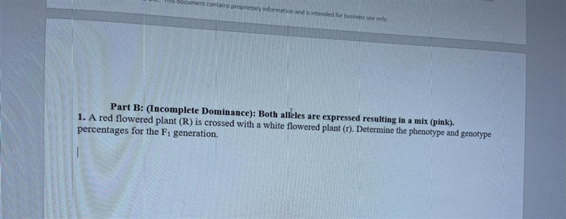 May I get help with number one using punnets squares-example-1