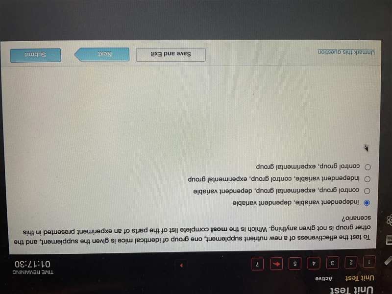 100 POINTS ,Answer needed ASAP, To test the effectiveness of a new nutrient supplement-example-1