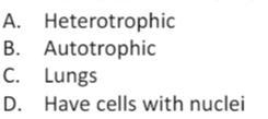 What is the common derived character of all organisms in first cladogram?-example-1