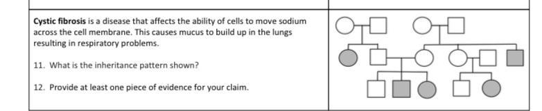 Cystic fibrosis is a disease that affects the ability of cells to move sodium across-example-1