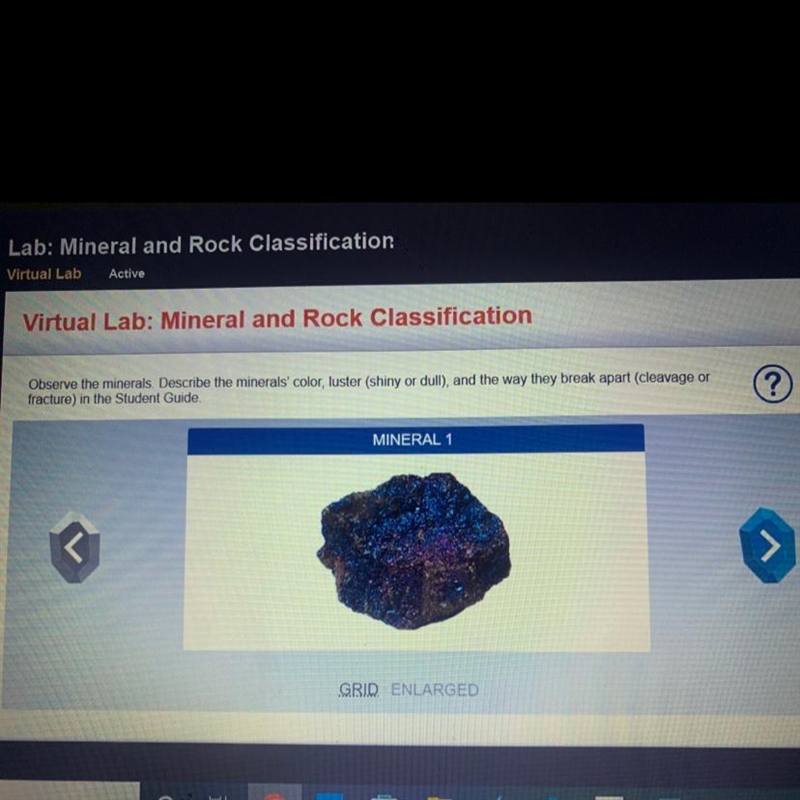 Table B. Identities of Rock Samples Rock sample 1 2 3₂ 4 5 6 Name of rock-example-1