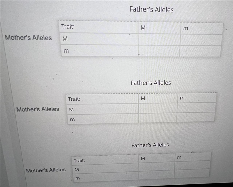 Now filling three punnets squares one for each tree￼-example-1