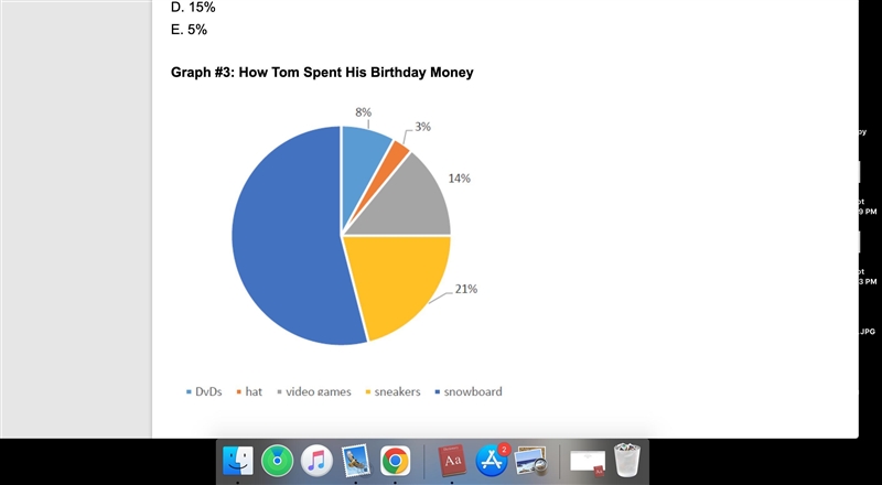 1) A survey asked 200 Grade 4 students about their reading preferences. Based on Graph-example-3