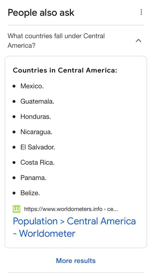 Which of the following countries is NOT part of Central America? A. Nicaragua B. Honduras-example-1