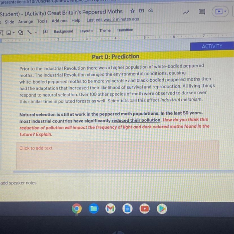 How do you think this reduction of pollution will impact the frequency of light and-example-1