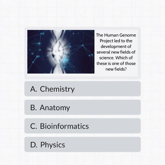 Which was a result of the human genome project-example-1