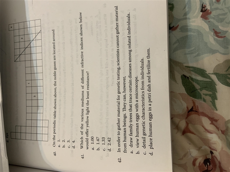 Hi, can I get your help with question number 43? Thank you-example-1