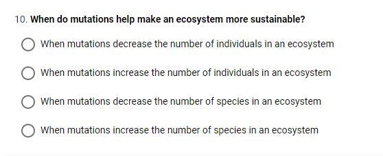 When do mutations help make an ecosystem more sustainable?-example-1