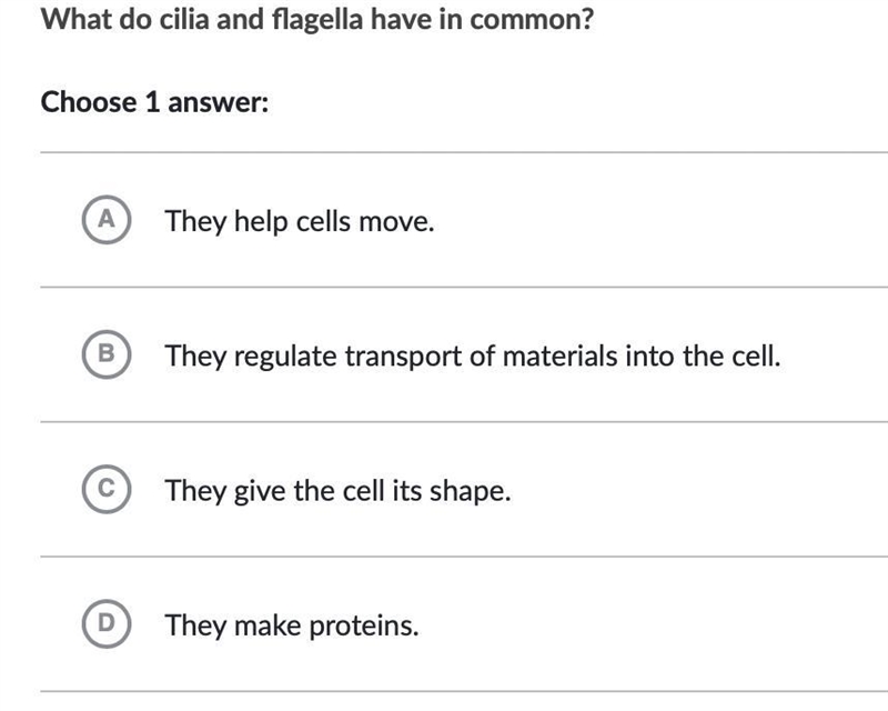 What do cilia and flagella have in common?-example-1