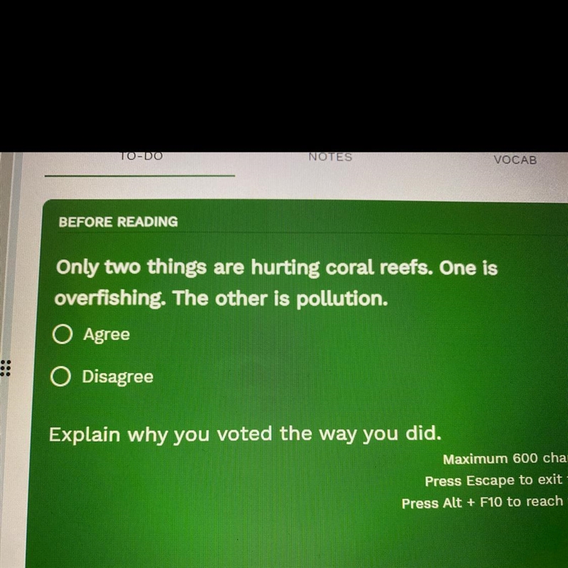 Save our coral achieve 3000 answers￼-example-1