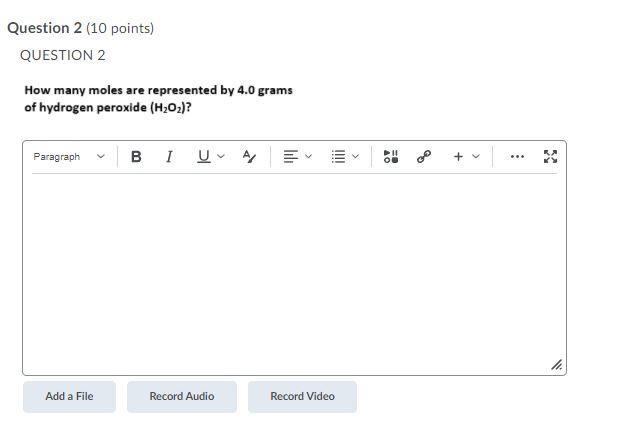 I need help with Chemistry: Mole Conversion It must be answered in complete detail-example-1