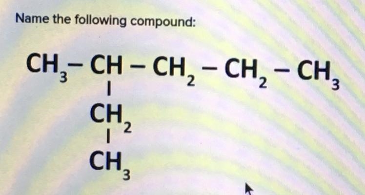 PLEASE NEED HELP!!!!! Name the following compound-example-1