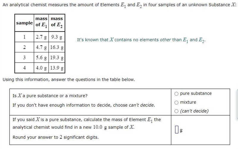 HELP ME CHEMISTRY QUESTION PURE SUBSTANCE OR MIXTURE 100 POINTS-example-1