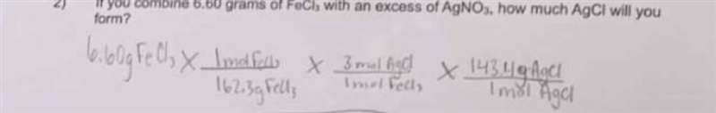 I need help with number three on this worksheet.If you want to produce 45.0 g of iron-example-2