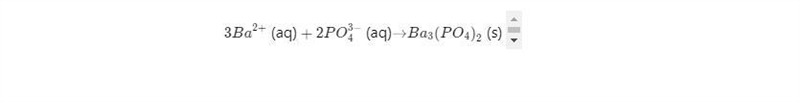 What is the net ionic equation for Ba(NO3)2 + (NH4)3PO4-example-2