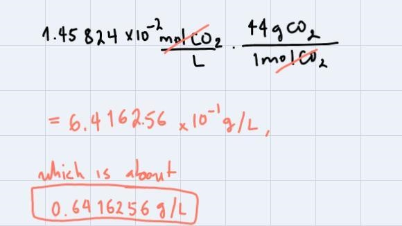 What is the solubility of carbon dioxide (in units of grams per liter) in water at-example-3