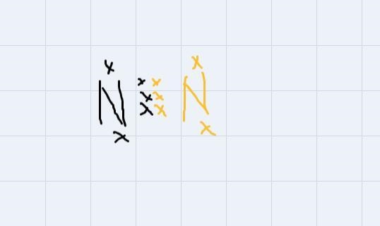 When two nitrogen atoms bond together in N2, what type of covalent bond do they form-example-1