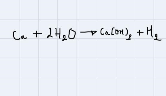 Calculate the following Ca+2H2O——>Ca(OH)2+H2What are the total number of atoms-example-1