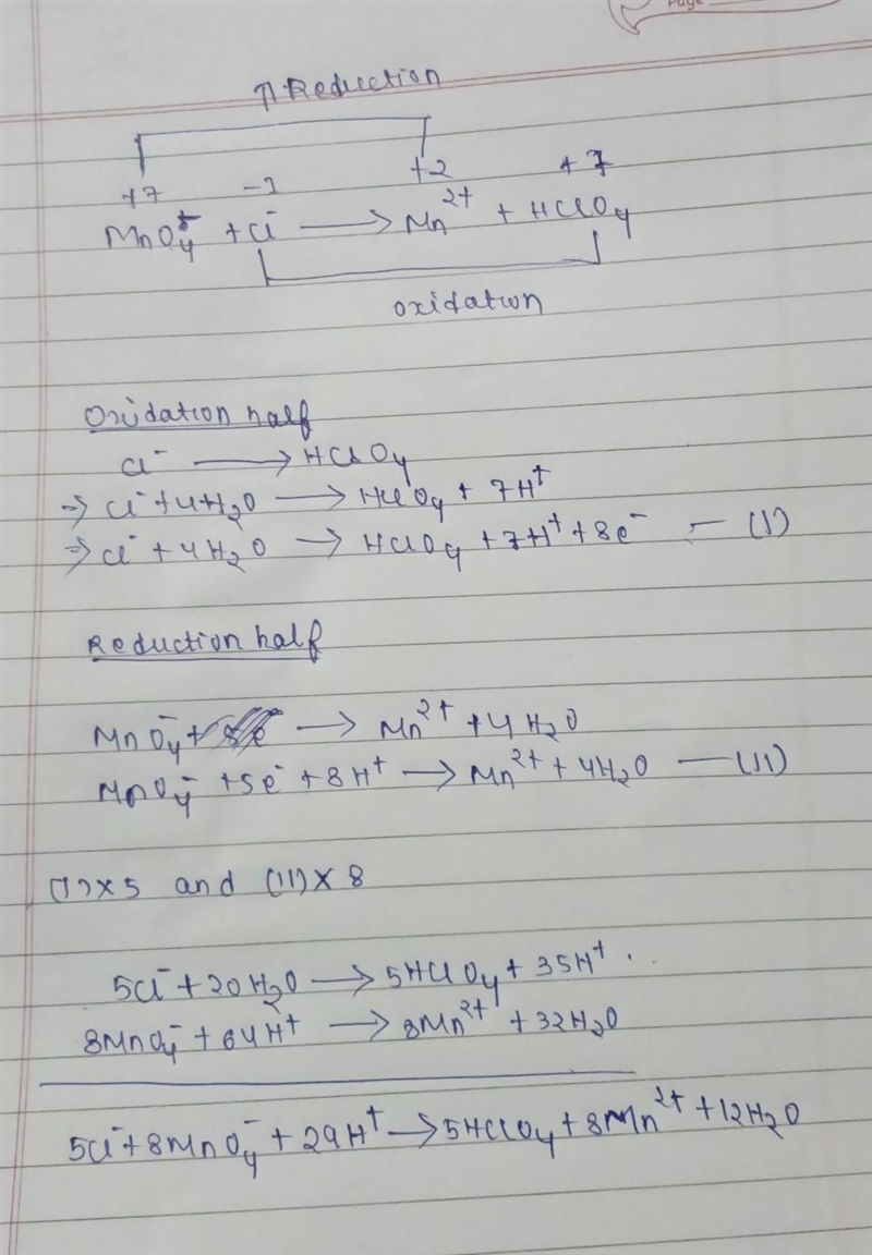 Balance the following reaction, which occurs in acidic solution.-example-1