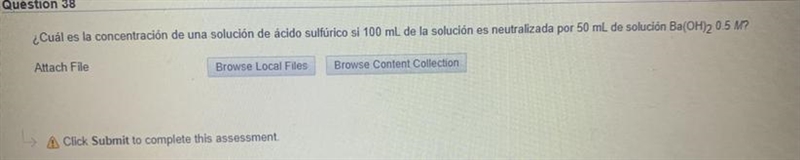 With all the steps please!What is the concentration of a sulfuric acid solution if-example-1