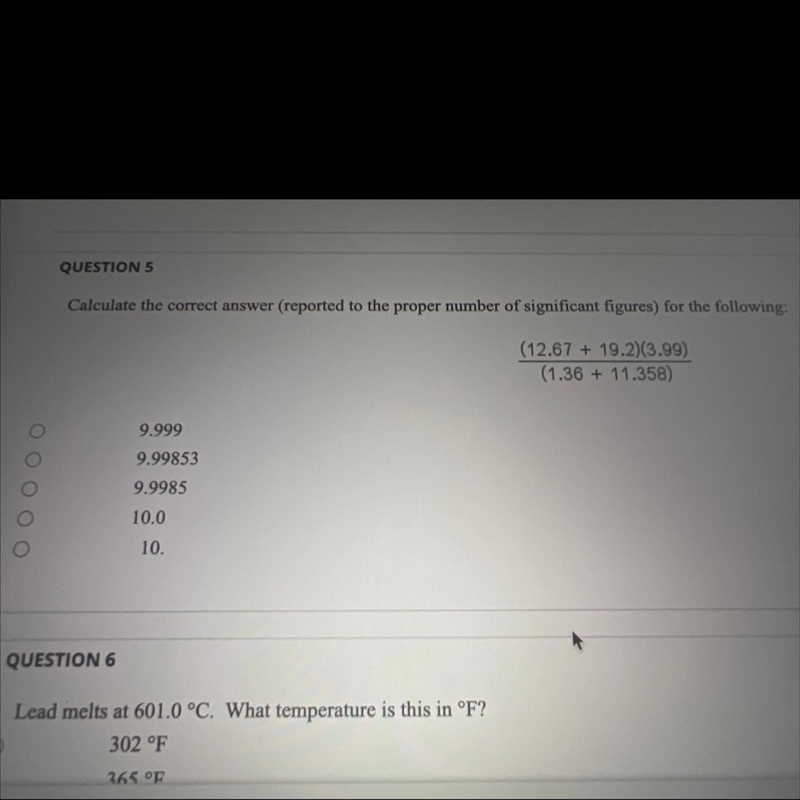 13QUESTIONSCalculate the correct answer (reported to the proper number of significant-example-1