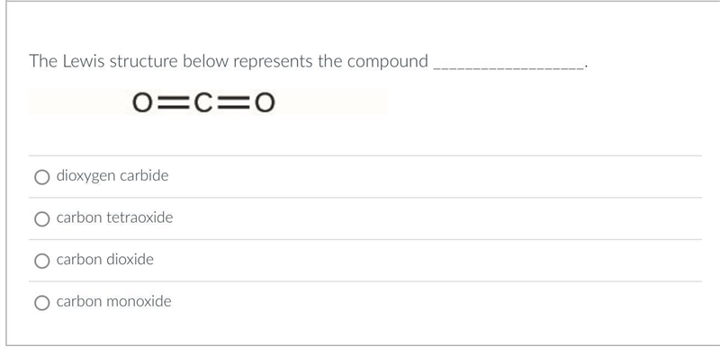 The Lewis structure below represents the compound ___________________. Group of answer-example-1