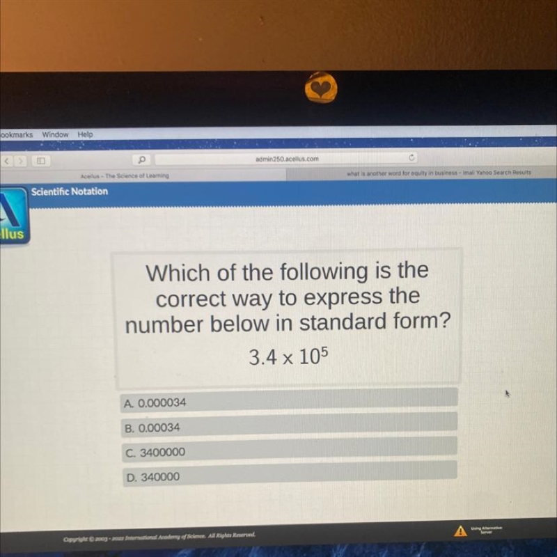 Which of the following is the correct way to express the number below in standard-example-1