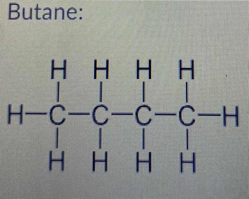 The diagram is an example of which of the following.. a) an alkyne b) an alkane c-example-1