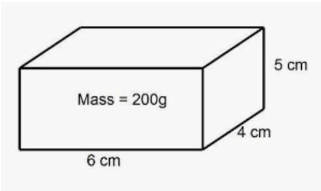 What is the density of the block?-example-1