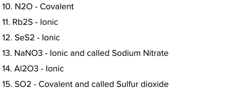 Naming and Writing Formulas Assignment.-example-2