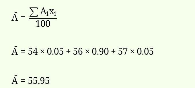 Calculate the average atomic weight of Fe if abundance of isotopes 54Fe, 56Fe and-example-1