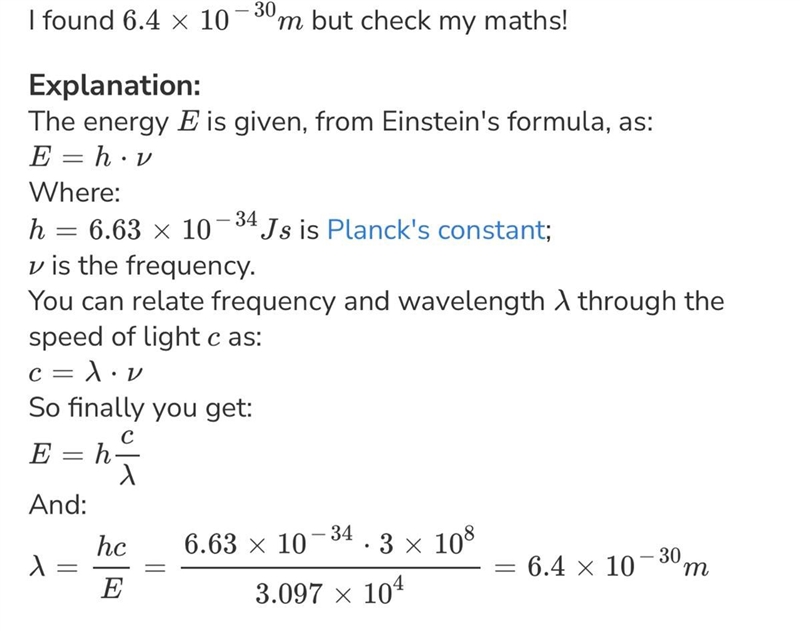 What is the frequency of light that has an energy of 3.98 x 10-18 J-example-1