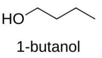 Provide the condensed formulas for the following (3 points each):a) 1-butanol Blank-example-1