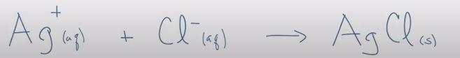 * Write ionic equation, including state symbols for the reaction of Silver nitrate-example-1