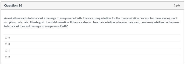 An evil villain wants to broadcast a message to everyone on Earth. They are using-example-1