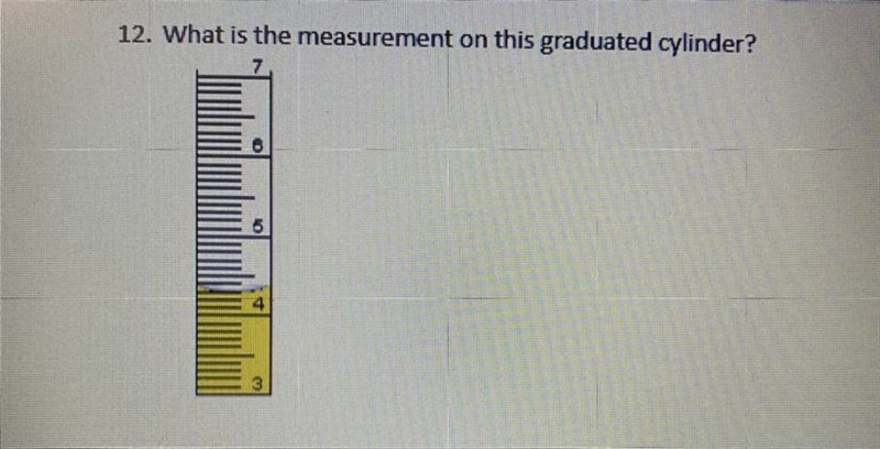 What is the measurement on this graduated cylinder-example-1