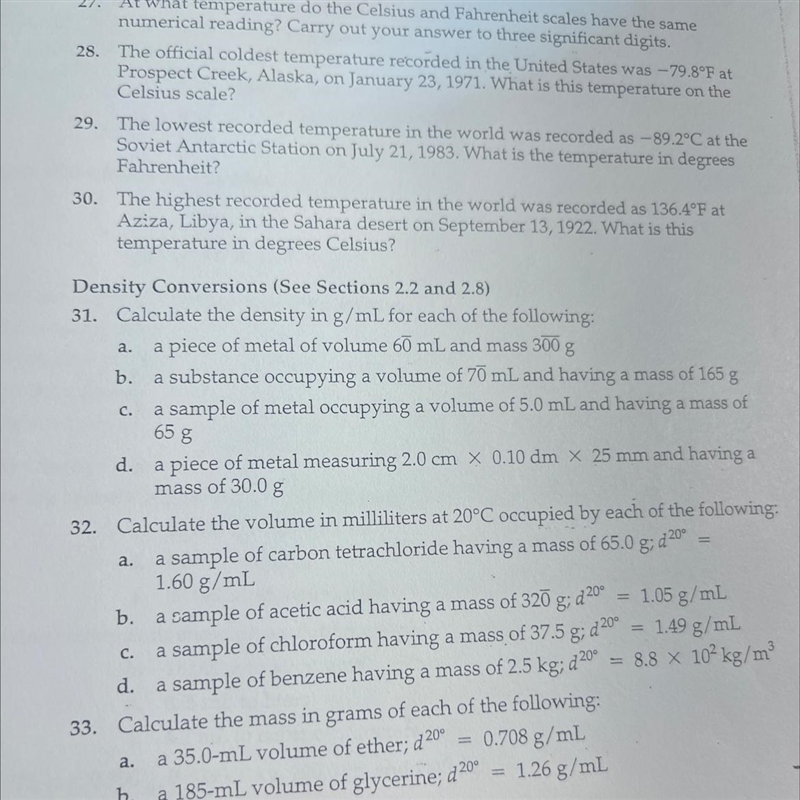 (Hs sophomore general chemistry 1) PLS HURRY, I ONLY NEED A-D ON NUMBER 31-example-1