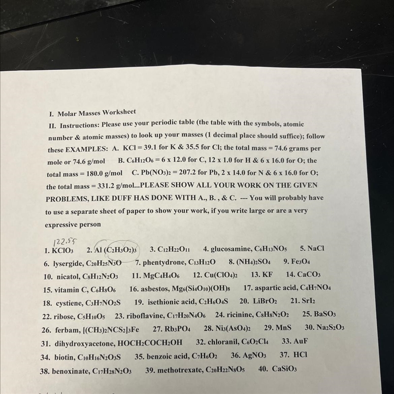 Molar mass (easy but I’m lazy)-example-1