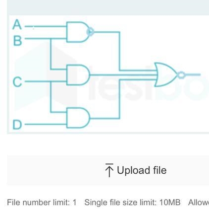 Truth table for the below logic gate-example-1