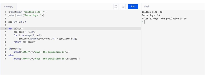 The nth Fibonacci number Fn is defined as follows: F0 = 1, F1 = 1 and Fn = Fn−1 + Fn-example-1