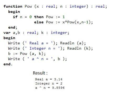 Write a recursive function power(base, exponent) that when invoked returns baseexponent-example-1