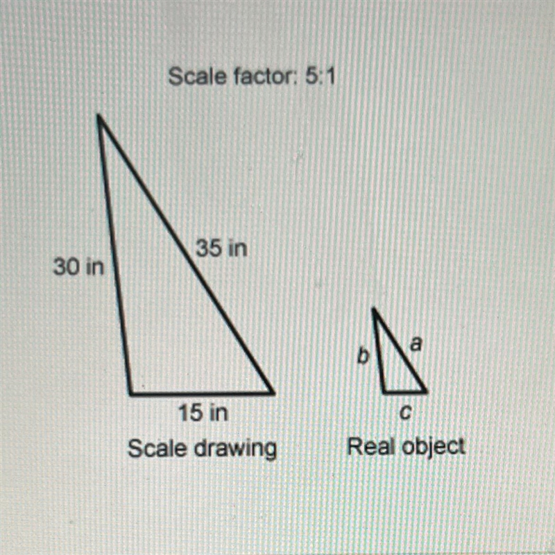 PLEASE HURRY! no links please Use the given scale factor and the side lengths of the-example-1