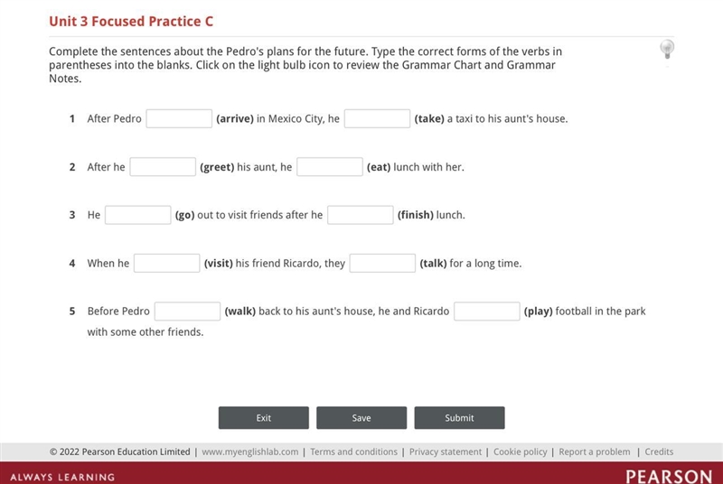 Use will or going to with them. Answer please-example-1